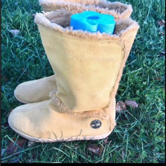 Vintage Timberland Earthkeeper MukLuk faux fur mid calf boots women’s 7.5M - Picture 1 of 5